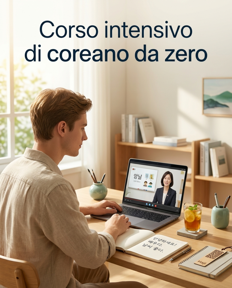 Corso Intensivo di Coreano Estivo Livello Zero